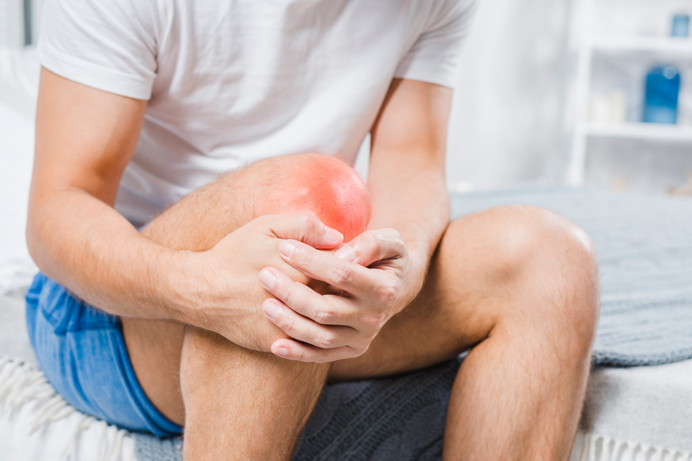 How can you alleviate your knee pain at home?