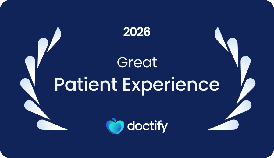 Doctify 2026 Great Patient Experience Badge